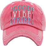 *Distressed   * Comfortable  * Great quality  * 100% Cotton  *Velcro back enclosure 