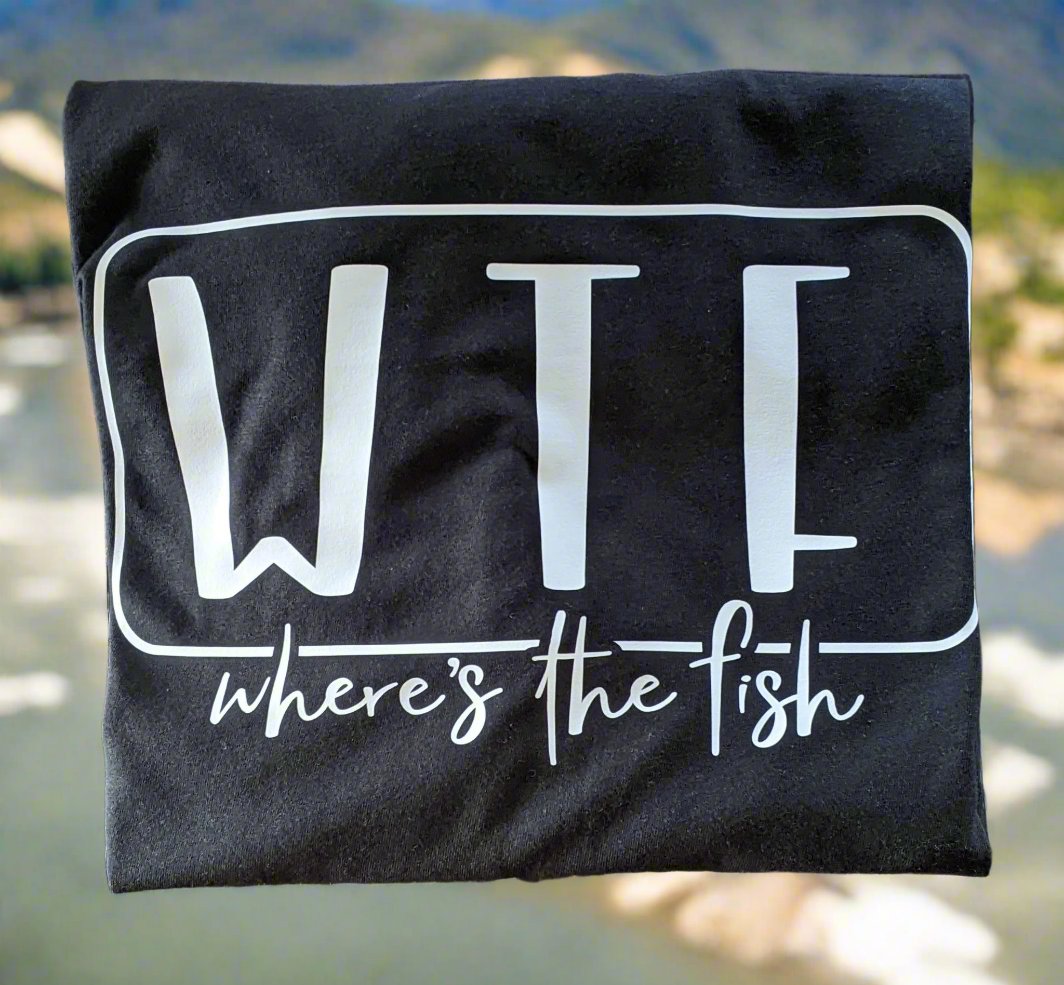 T-Shirt: WTF where's the fish